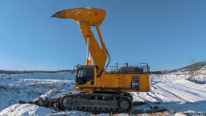 Мегарыхлитель сверхусиленный для экскаватора Komatsu PC 800